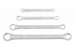 Hoegert Torx ring sleutelset 4 stuks E6-E24 1208960078