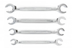 Hoegert Dubbele open ringsleutelset 4 stuks 8-17 mm. 1208960090