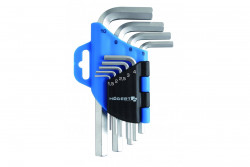 Hoegert 9-delige inbussleutelset van CrV-staal 1208960095