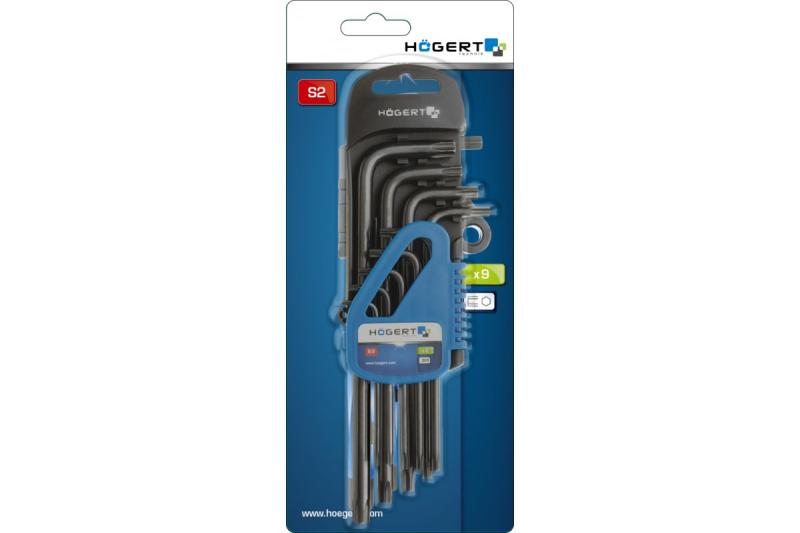 Hoegert 9-delige Torx-sleutelset 1208960104
