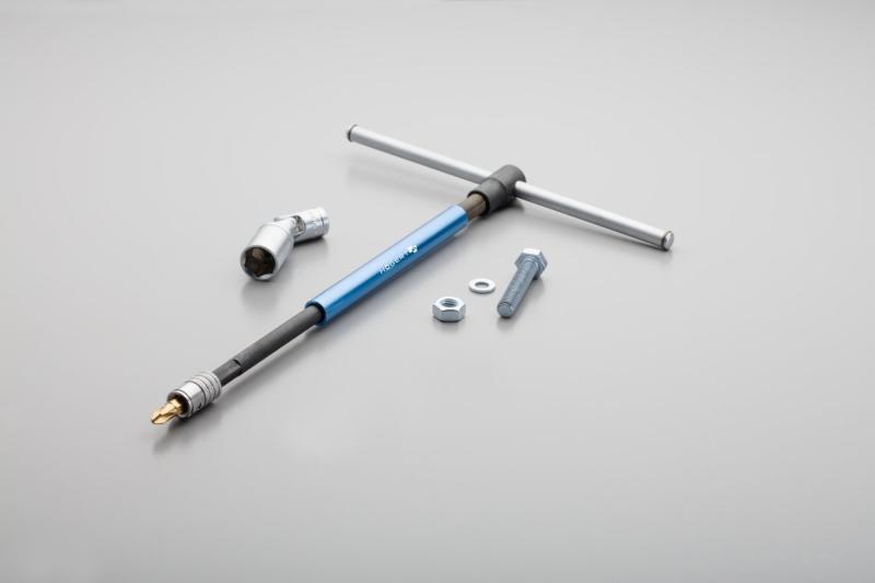 Hoegert Schuivende T-handgreep voor doppen en schroevendraaierbits 1208960133