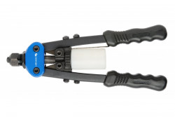 Hoegert Tweehandige popnageltang 250 mm vijf verwisselbare neusstukken maximaal 4,8 mm. 1208960153