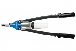 Hoegert Tweehandige popnageltang 530 mm vijf verwisselbare neusstukken maximaal 6,4 mm. 1208960154