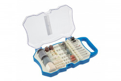 Hoegert Set van reserveonderdelen voor de mini slijpmachine, 71 stuks. 1208960203