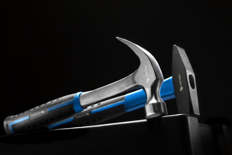 Hoegert Machinist hamer met glasvezel handvat 500 g 1208960218