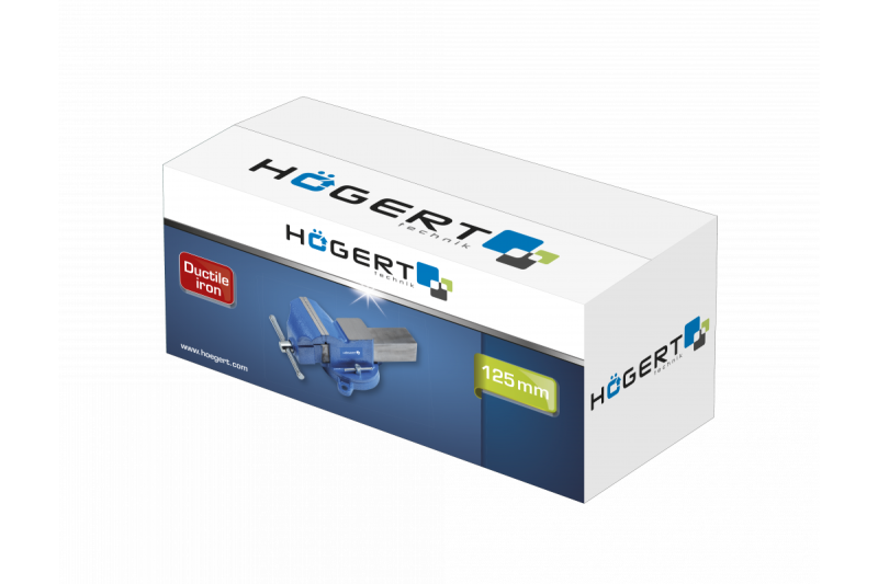 Hoegert Draaibare bankschroef 125 mm 1208960278