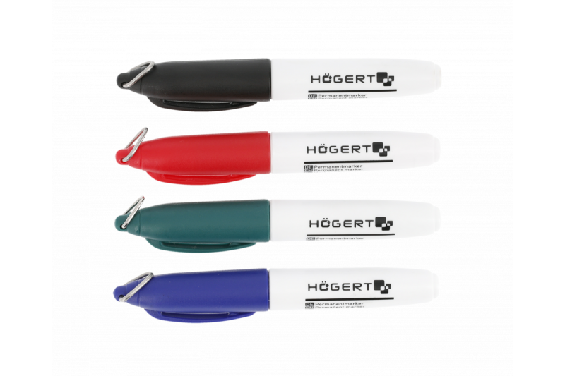 Hoegert Permanente marker mix van kleuren 80 stuks. 1208960315