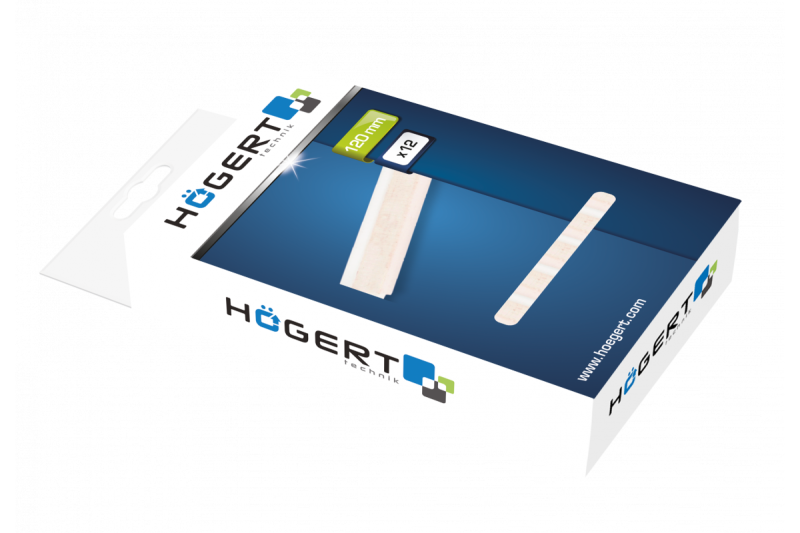 Hoegert Technisch krijt wit 120 mm 12 stuks. 1208960318