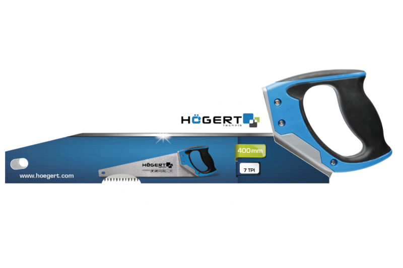 Hoegert Handzaag 400 mm 7 TPI driehoekige scheermestanden 1208960370