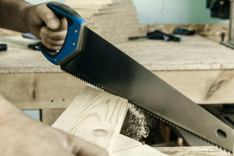 Hoegert Handzaag 450 mm 7 TPI driehoekige scheermestanden 1208960372