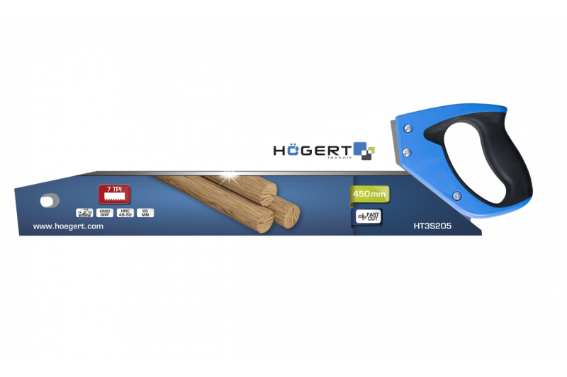 Hoegert Handzaag 7 TPI/ 450 1208960373