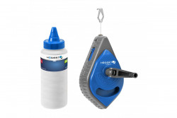 Hoegert Het vertalen van "Scribing string with chalk 30 m" naar het Nederlands zou zijn: "Een krijtlijn van 30 meter trekken met een touw." 1208960392