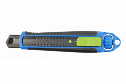 Hoegert Mes met vervangbaar lemmet van 18 mm gemaakt van staal SK4. 1208960402