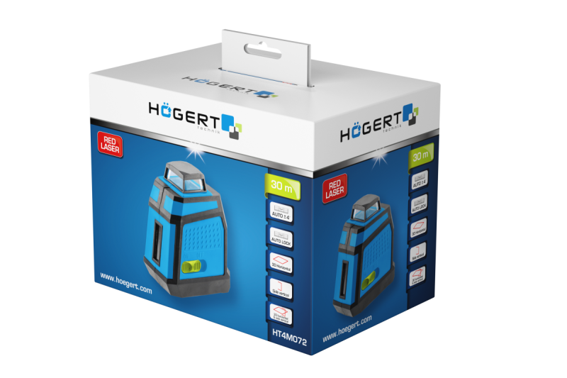 Hoegert Rode laserwaterpas 3D 1208960454