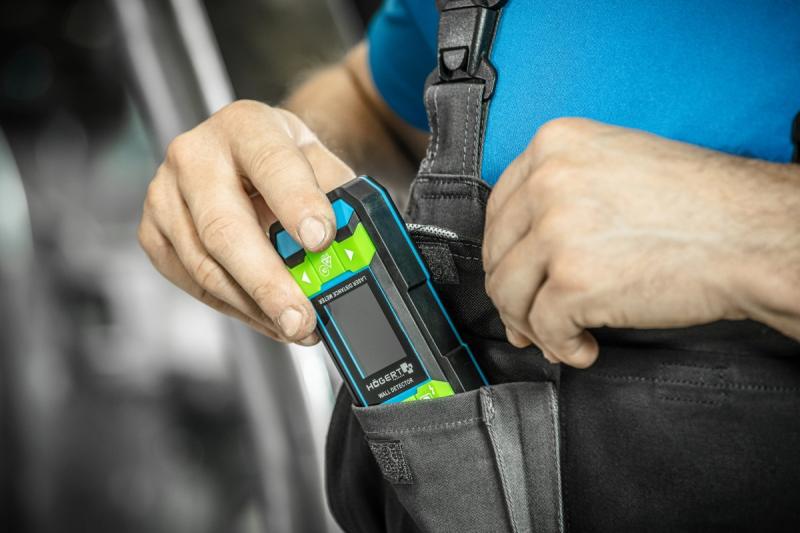 Hoegert Stud finder met laserafstandsmeter 40m 1208960474