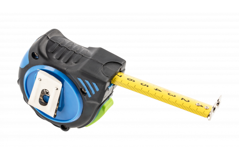 Hoegert Meetlint 3m 16mm automatische stop nylon met magneten 1208960475