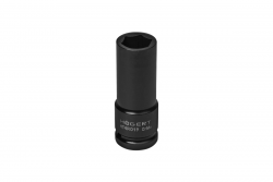 Hoegert Impact dopsleutel 1/2" 19 mm CrMo diep 1208960513