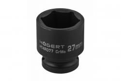 Hoegert Impact dopsleutel 1/2" 27mm kort 1208960537