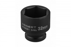 Hoegert Impact dopsleutel 1/2" 32mm kort 1208960539