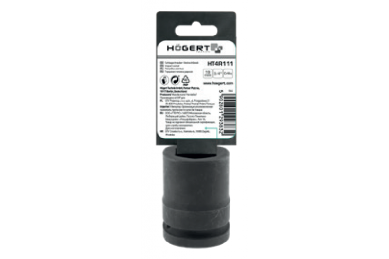 Hoegert Impact dopsleutel 3/4" 41 mm CrMo lang 1208960549