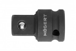 Hoegert Impact adapter 1/2"(F)x3/4"(M) vertaalt naar het Nederlands als: Impact adapter 1/2" (V)x3/4" (M). 1208960588
