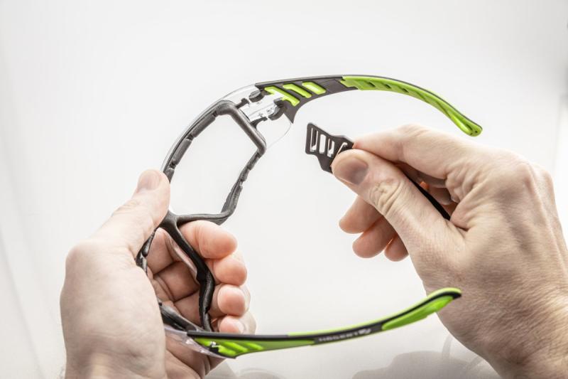 LOTZEN protective spectacles transparent/green one size 1208960662