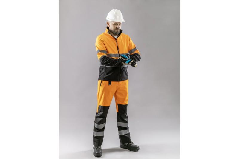 Pigskin leather work gloves 10", knit wrists with Velcro straps 1208960684