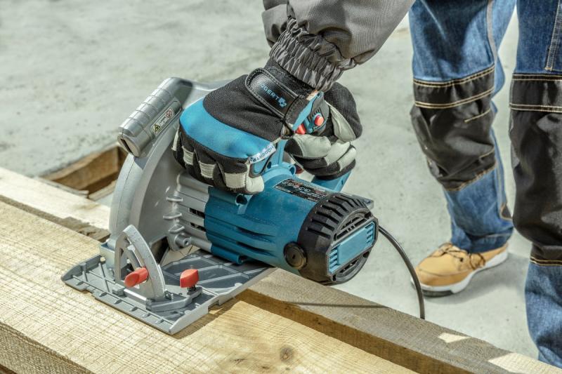 Pigskin leather work gloves 10", knit wrists with Velcro straps 1208960684