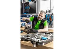 Polyurethane protective gloves, black size 7 1208960685