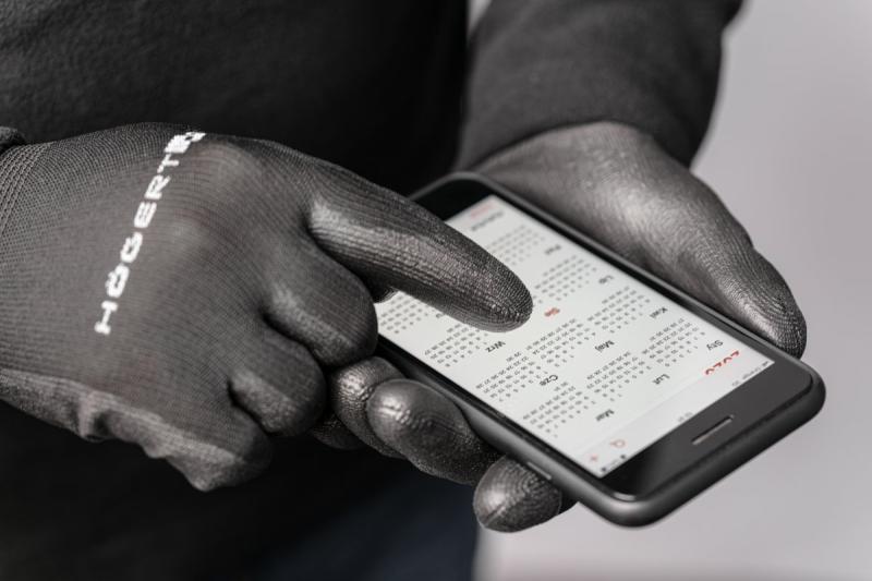 Protective gloves 11" touch screen black 1208960695