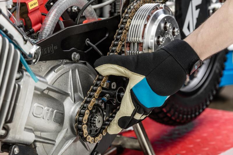 Protective gloves 9" with velcro adjustment 1208960696