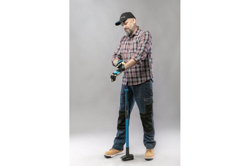 Protective gloves 11" with velcro adjustment 1208960697