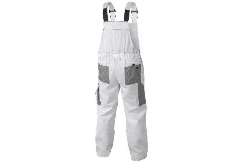 SALM Protective bib trousers white 2XL 1208961133