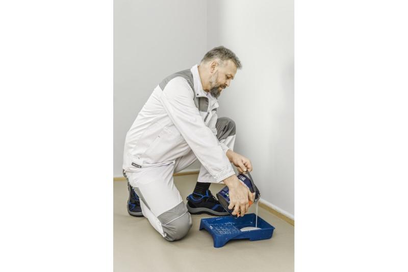 SALM Safety bib trousers white S 1208961136