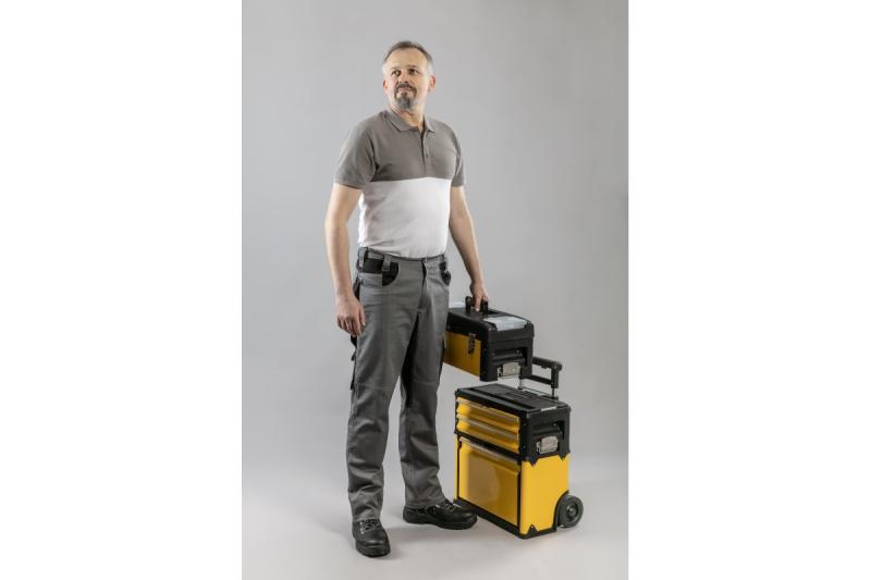 URFT Polo T-shirt white-asphalt XL 1208961346