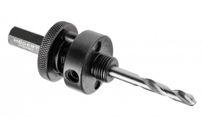 Hoegert Bi-metalen gatzaaghouder 32-152 mm zeskant 7/16 inch. 1208961758