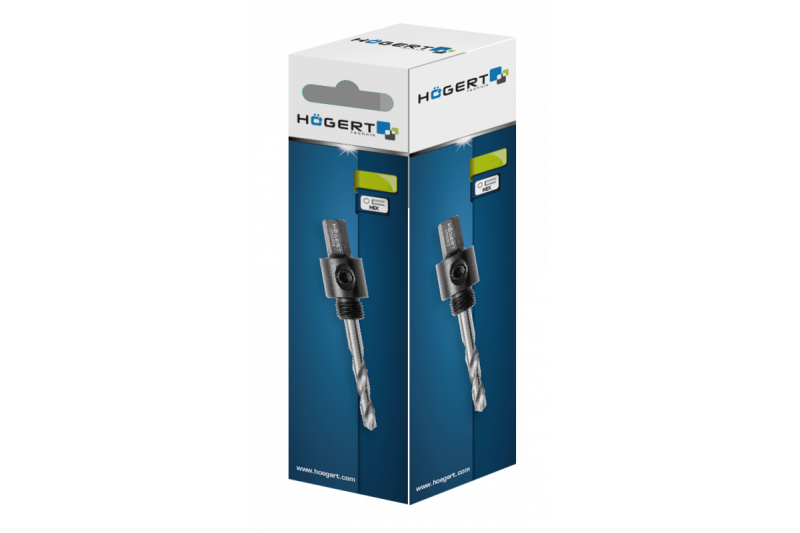 Hoegert Bi-metalen gatzaaghouder 32-152 mm zeskant 7/16 inch. 1208961758