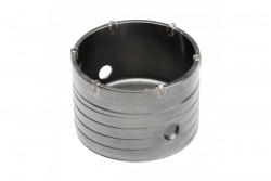 Hoegert Carbide getipte kernboorbits voor beton 80 mm CrV40 stalen tanden gemaakt van YG-11C carbide. 1208961765
