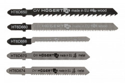 Hoegert Decoupeerzaagbladenset "5 in 1" mix 5-delige blister 1208961828