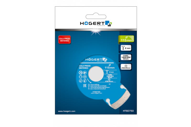 Hoegert Diamantsegmentzaagblad 230 1208961843