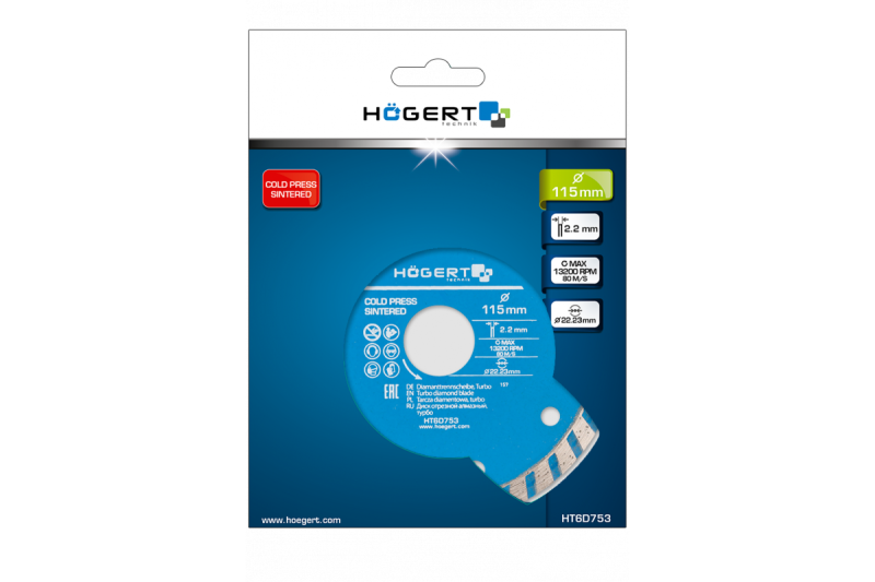 Hoegert Diamantschijf turbo 125 1208961845