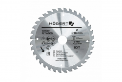 Hoegert TCT zaagblad 216x60Tx30 1208961865