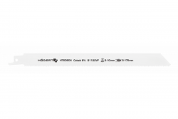 Hoegert 230 mm reciprozaagblad 10-14 TPI (progressief tandontwerp) voor het zagen van hout, houtachtige materialen, staal, non-ferrometalen en aluminium. 1208961905