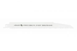 Hoegert 230 mm universeel reciprozaagblad (hout, houtachtige materialen, metaal en plastic) met 6 TPI voor sloopwerkzaamheden. 1208961906