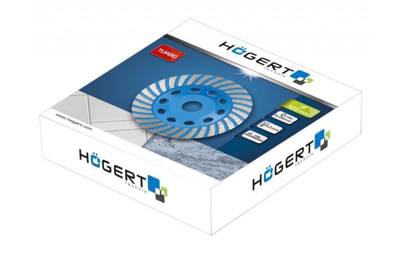 Hoegert Diamantschijf 125 mm voor slijpen 1208961909