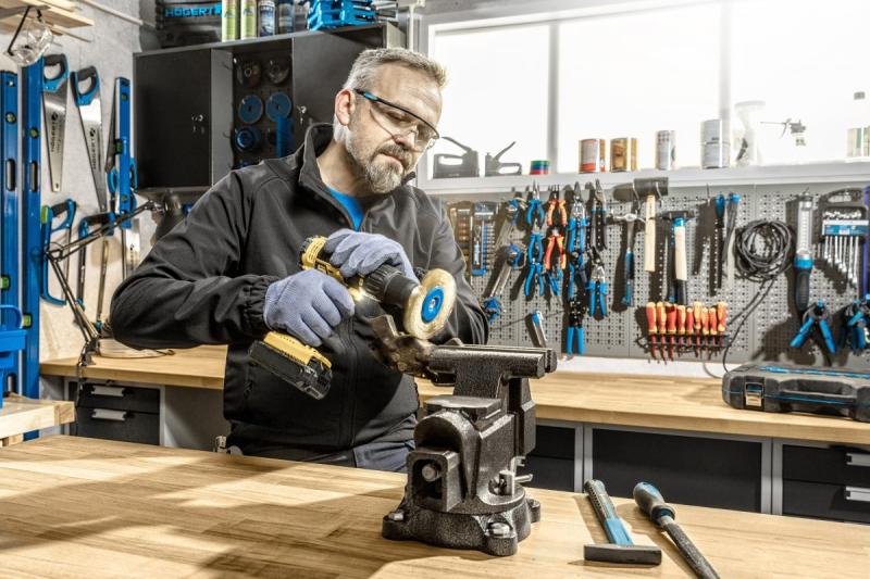 Hoegert Schijfborstel 100 mm M14 messingdraad 0,3 mm. 1208961970