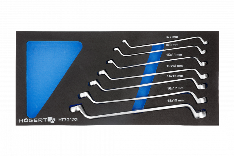 Hoegert 7-lade gereedschapskast met een zijdeur met accessoires 544 stuks. 1208962010