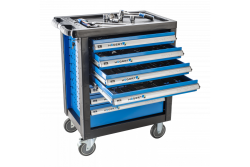 Hoegert Gereedschapskast met 7 laden en 166 gereedschapselementen. 1208962012