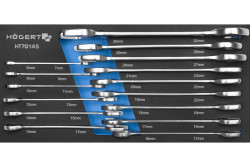 Hoegert Combinatiesleutelset 15 stuks technisch schuim 1208962052