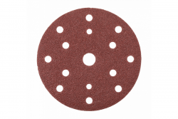 Hoegert Schuurwiel met gaten voor metaal/hout 150mm G40 5 stuks. 1208962116